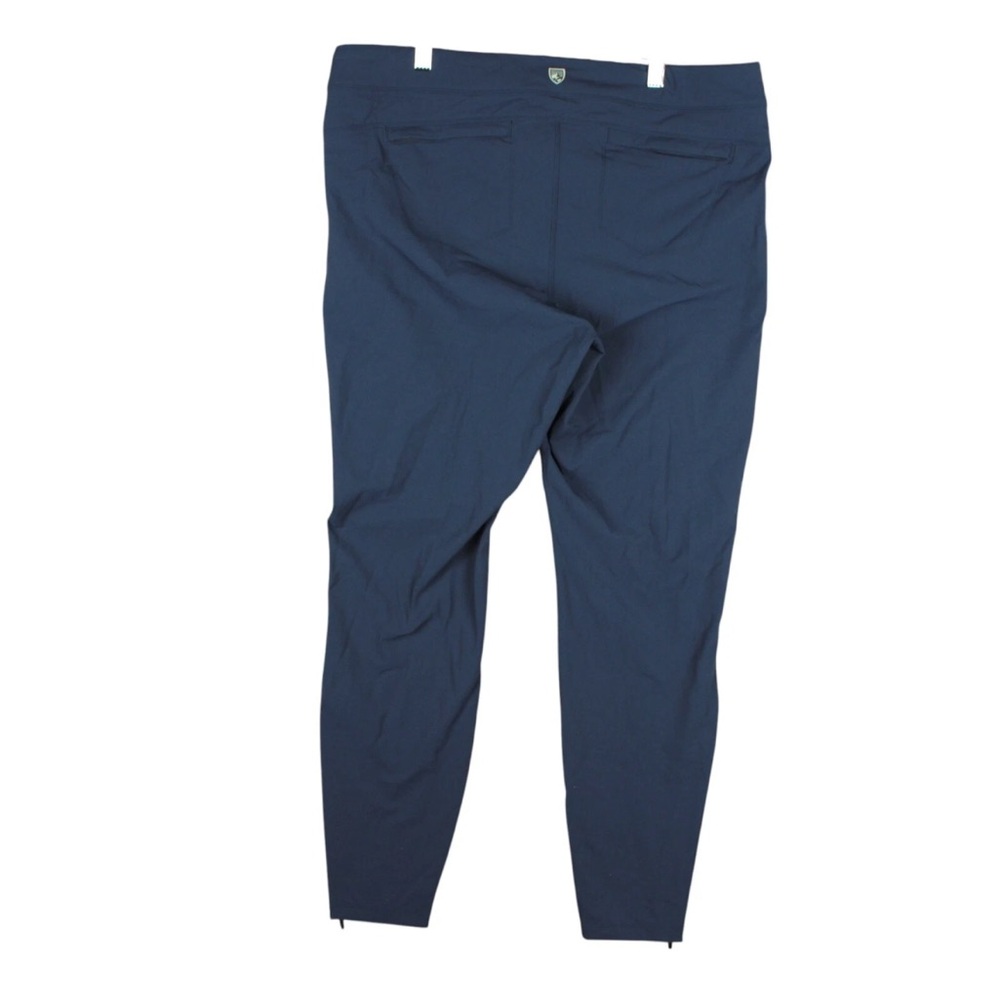 KUHL Woman Transcendr Zip Hiking Outdoor Skinny Pants Blue 12 Regular Relaxed - Picture 4 of 14